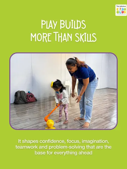 Play is serious work for a child. It shapes confidence, sharpens focus, and sparks imagination. Through our play-based activities, we help children build the foundational teamwork and problem-solving skills they'll need for everything ahead.