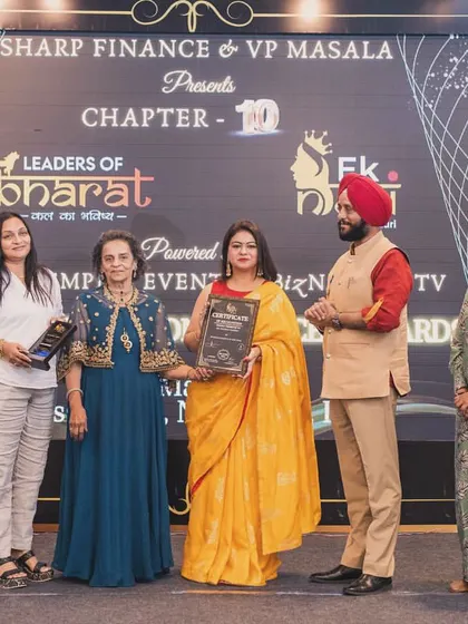 I am incredibly honored to have received the 'Woman Acharya of the Year' award. This recognition motivates me to continue my work in Astrology and Vastu with even more dedication. I am grateful for the support of my team, family, and clients.