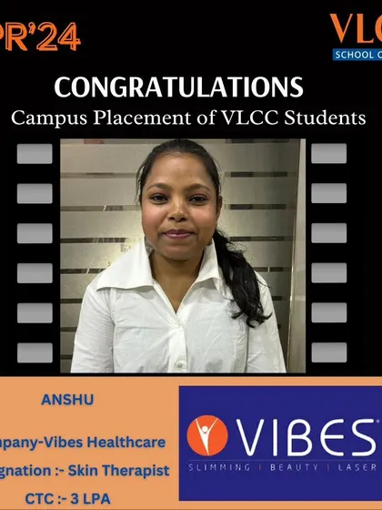 Anshu successfully began her career as a Skin Therapist at Vibes Healthcare. We are committed to ensuring our students find fulfilling roles after graduation.
