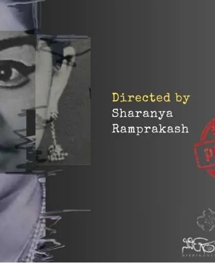 The poster for "Project Darling," a play that explores female sexuality and censorship through the search for a legendary Kannada stage actress.