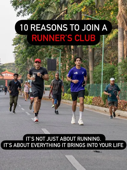 There are so many reasons to join a runner's club. It's not just about running; it's about everything it brings into your life.
