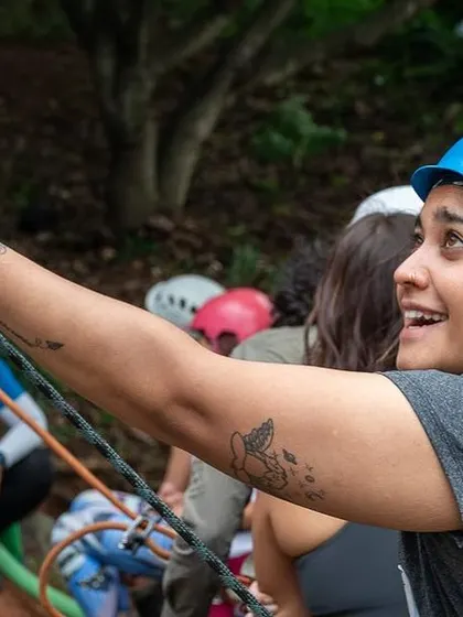 Our 43rd Intro Workshop, led entirely by women, was truly special. Under monsoon skies, we taught, we climbed, and we welcomed a new group into our supportive and ever-growing climbing family.