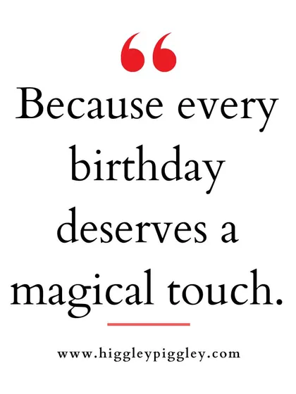 "Because every birthday deserves a magical touch." This is the philosophy behind every event I plan.