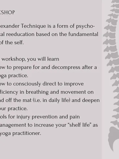 More details and moments from our specialized workshops. We are committed to offering a wide range of practices that support holistic well-being for the mind and body.