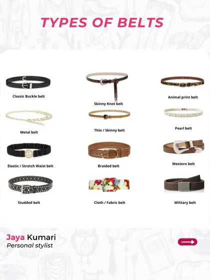 The second part of my belt guide, featuring classic buckle belts, skinny belts, braided belts, and more. Knowing the types helps you choose the right accessory.
