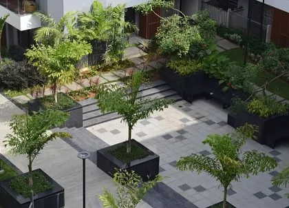 Our commitment to healthy living is showcased in projects like Sona Vistas, where accessible green spaces are integral to the residential design.