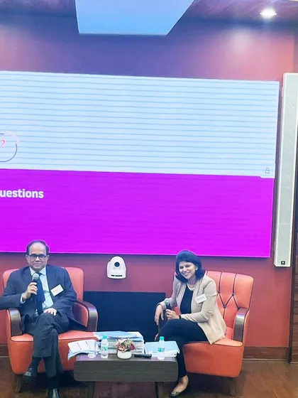 A Q&A session during our event on SEBI's regulatory changes, where our experts addressed complex questions from the audience.