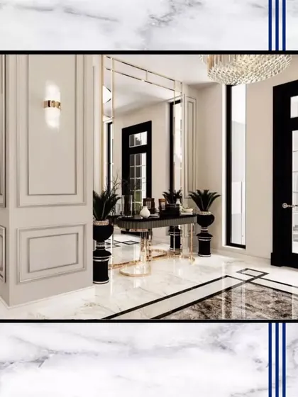 This property is in a convenient location, with striking architecture and vibrant colors. The CNC jali work is a beautiful example of intricate, modern design.
