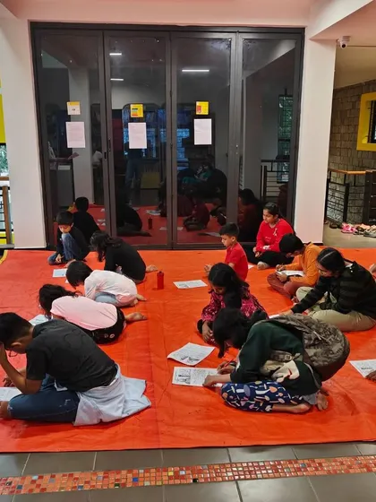What an EGG-cellent time we had with author Pika Nani and 'The Egghead Detective Agency'. The session was packed with brain-scrambling puzzles and activities that honed everyone's analytical skills.