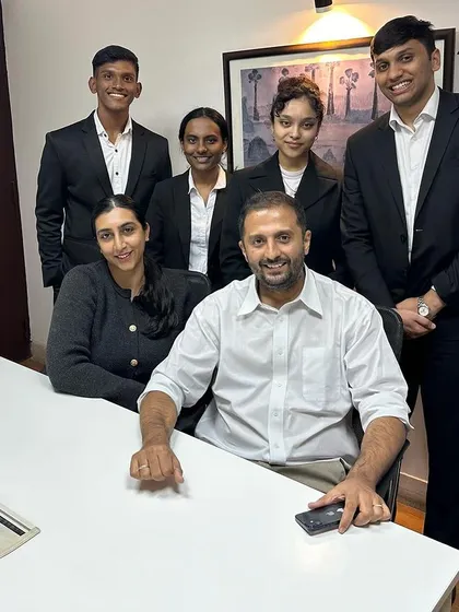 Here with our December 2023 interns. We ensure our interns are involved in ongoing cases, providing them with invaluable exposure to the practical side of law.
