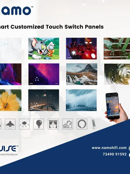 Let your personality shine through with custom-printed switch panels. From your child's favorite cartoon character to abstract art, we can print any design to make your smart home uniquely yours.