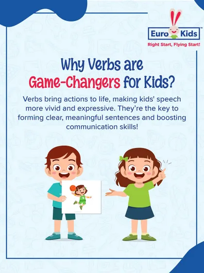 Why are verbs game-changers for kids? They bring action to life, making speech more vivid and expressive. Verbs are the key to forming clear, meaningful sentences and boosting communication skills.