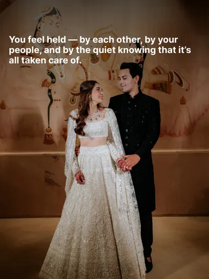 You feel held, by each other, by your people, and by the quiet knowing that it's all taken care of. This is the peace of mind we provide to every Copper Couple.