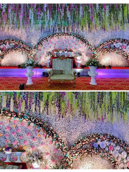 A duplicate image of the beautiful floral stage collage.