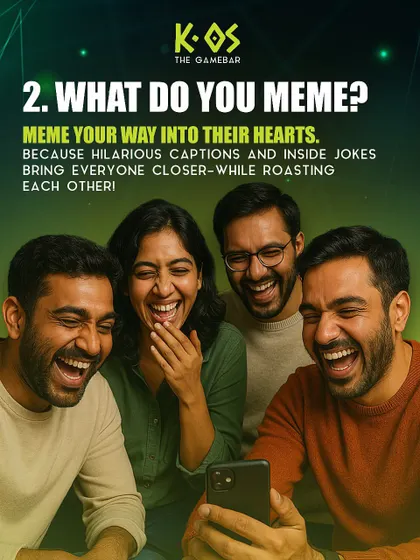 Meme your way into their hearts. What Do You Meme? is perfect for creating inside jokes and roasting each other with hilarious captions.