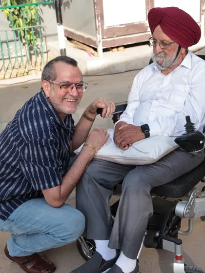 The connection between our founder and his students lasts a lifetime. This heartfelt interaction during his 90th birthday celebration shows the deep, personal impact of his mentorship that extends far beyond the cricket field.