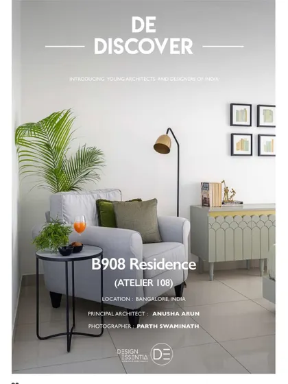 We were thrilled to be discovered by DE Magazine for our B908 Residence project. It's always an honor to have our work shared with a wider audience of design lovers.