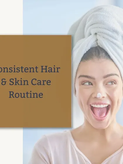 A consistent hair and skin care routine is the foundation of good grooming. Taking care of your skin and hair ensures you always have a healthy, radiant base to build your look upon.