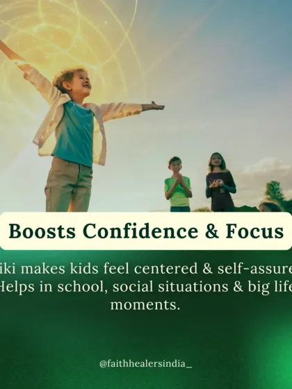By making kids feel centered and self-assured, Reiki helps boost their confidence in school and social situations.