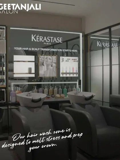 My hair wash zone is designed to melt stress and prep your crown. Relax in our comfortable chairs while we begin your hair and scalp transformation.