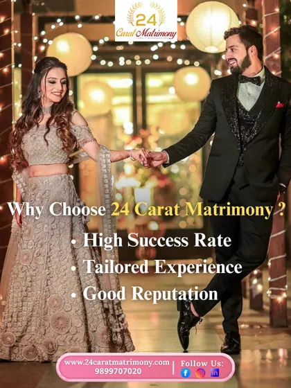 We are proud of our high success rate, which comes from a tailored experience and a strong reputation built on trust. We are committed to helping you find your ideal life partner through our expert matchmaking services.
