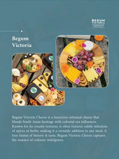 Featuring Begum Victoria Cheese, one of the artisanal brands at our Christmas Market. I love supporting and collaborating with other local creators.