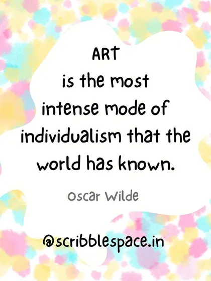 "Art is the most intense mode of individualism." We believe every scribble and doodle is a powerful expression of a child's inner world, and we are here to celebrate it.