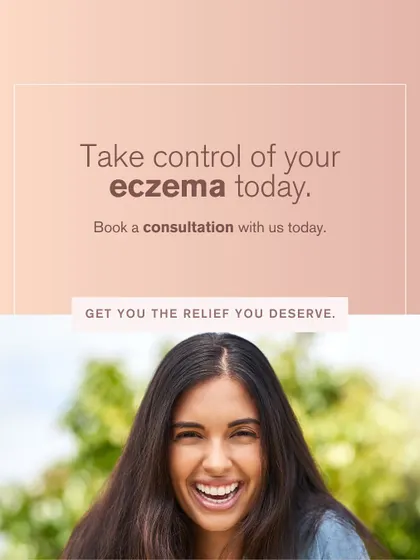 Taking control of your eczema begins with a professional consultation. Let us work together to find the relief you deserve and restore your skin's health.