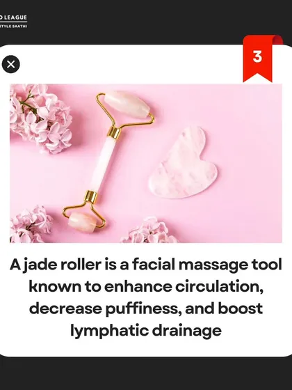 Using a jade roller or gua sha tool is a relaxing ritual that can enhance circulation and reduce puffiness in the face. I can show you the proper techniques for the best results.