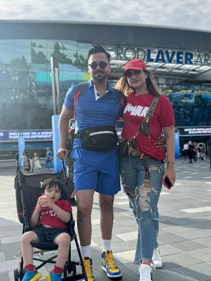 A family day out at the Rod Laver Arena for the Australian Open. Sharing these moments with my family is what life is all about, and it's this dream of a balanced life that I help my migration clients pursue.