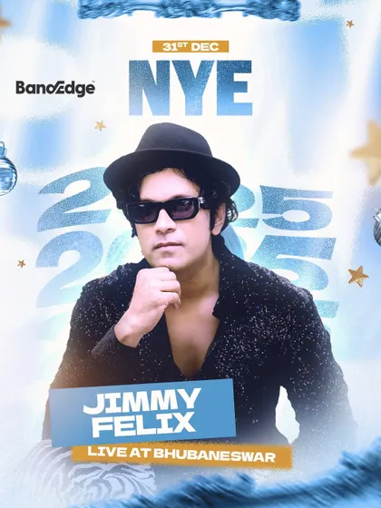 Let the countdown begin. A poster for my New Year's Eve show in Bhubaneswar, ready to light up the night.