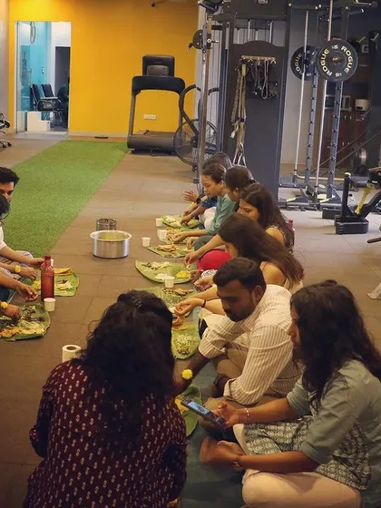 Another angle of our team's festive meal. It's important to celebrate together and appreciate the culture and diversity within our team.