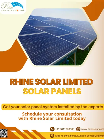 'Get your solar panel system installed by the experts'. This poster highlights our professional installation service. I invite you to schedule a consultation with us today for a seamless and expert-led process.