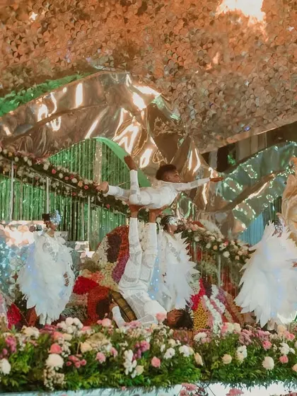 A gravity-defying performance that left the audience breathless. I source world-class entertainers to ensure your wedding is talked about for years to come.