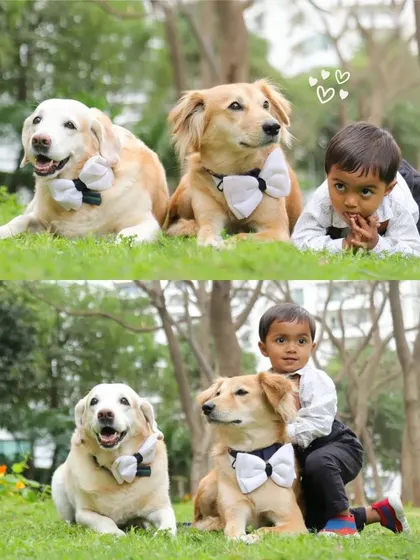 The bond between children and pets is one of the purest friendships. I love capturing these gentle interactions, preserving the memories of kids growing up alongside their loyal, furry siblings.