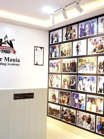 A look at our reception and wall of fame, celebrating the history and achievements of Flair Mania.