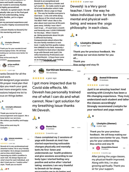 From managing COVID side effects to improving physical and mental health, these reviews showcase the diverse challenges my clients overcome with personalized coaching.