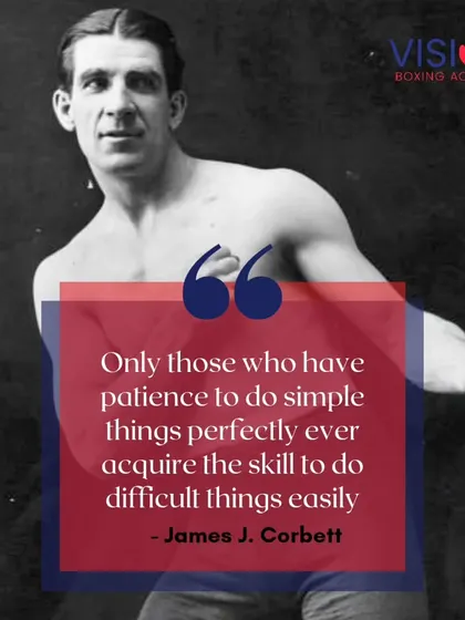 As James J. Corbett said, patience in mastering the simple things is what allows you to do difficult things easily. We perfect the fundamentals until they are second nature.