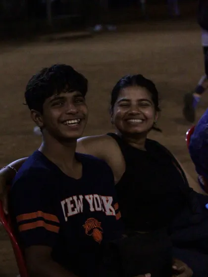 All smiles from the sidelines. The joy and wholesomeness of our community are unmatched.
