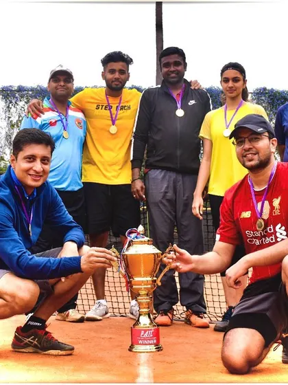 This is what victory looks like. We celebrate Team Pirates, winners of the second edition of our Pro-Am Tennis League, showing the incredible team spirit that defines our league events.