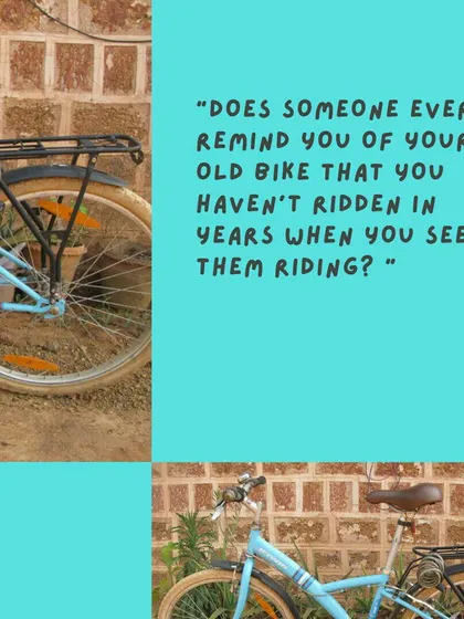 Does seeing someone ride by remind you of your own bike that you haven't used in years? Let's get it back on the road together.