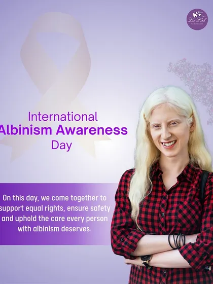 International Albinism Awareness Day is a time to advocate for equal rights, safety, and the specialized care every person with albinism deserves. We join in raising our voices against discrimination and promoting skin health protection for this community.