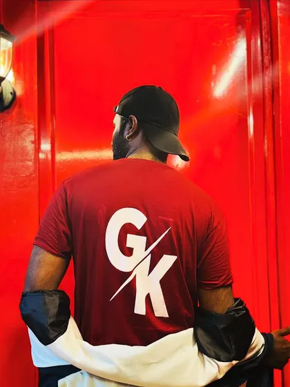 Rocking our own brand. This GKStyle shirt was a gift from our students, and we wear it with pride.