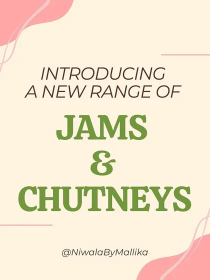 I was quiet for a while, but it's because I was busy in the kitchen! I'm so excited to introduce a new range of Jams and Chutneys.