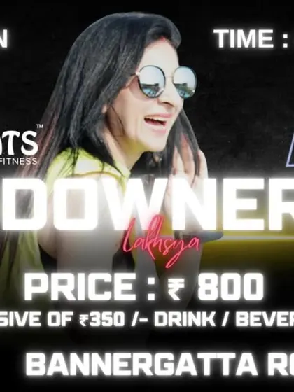 Kicking off the new year with a 'Bollybeats Sundowner' event. This poster promoted a high-energy party full of Bollywood, Indi-pop, and Retro tracks.