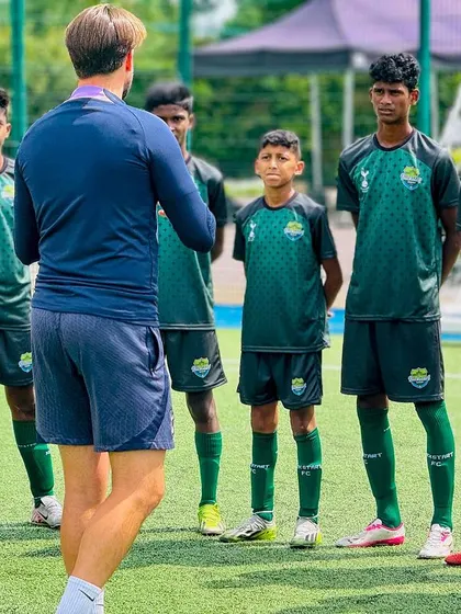 This collection documents our unique partnership, from training sessions with Spurs coaches to stadium tours, highlighting the global opportunities we offer.
