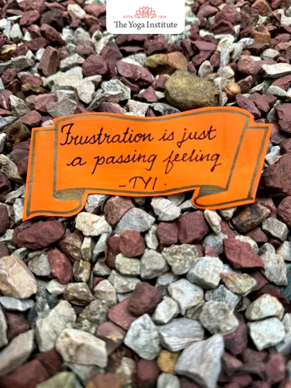 An affirmation for emotional resilience: "Frustration is just a passing feeling." With patience, it fades to make space for calm.