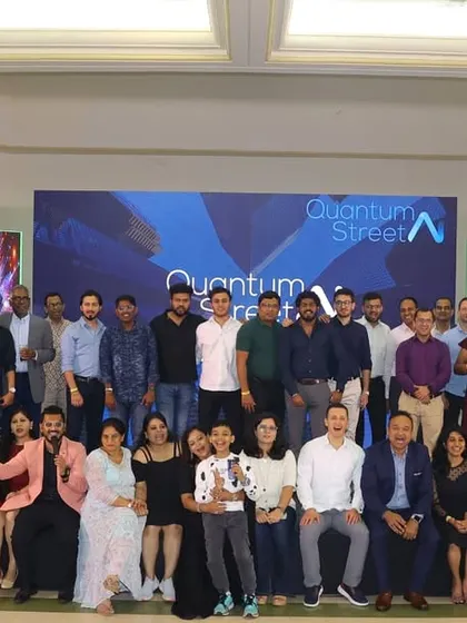 A group photo with the brilliant team at Quantum Street AI after their awards night. It's always a pleasure to celebrate the achievements of talented professionals.