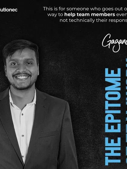 We recognize those who embody our collaborative spirit with "The Epitome of Teamwork" award. These individuals consistently go out of their way to help team members, fostering a supportive and effective work environment.