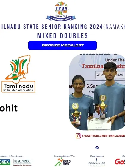 These posters celebrate the numerous individual and team medals our players have won at various State and Zonal championships, including events in Karnataka, Tamil Nadu, West Bengal, Odisha, and Chhattisgarh. Each win is a step forward in their competitive journey.
